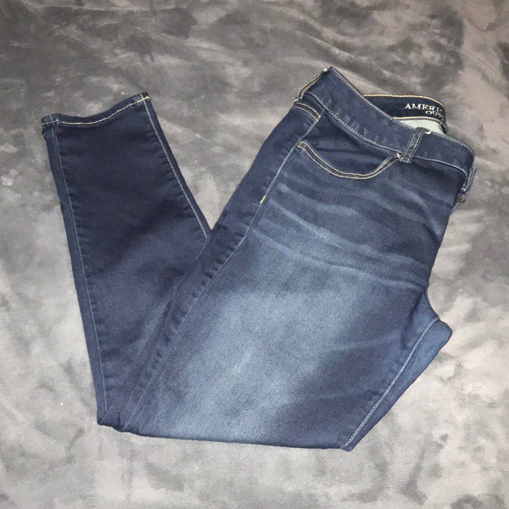 American Eagle Dark Wash Jegging